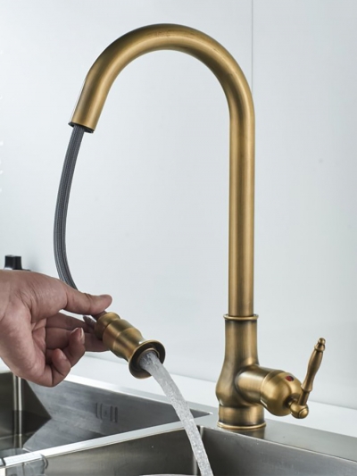 Смеситель для кухни Aurelia с гибким изливом-3