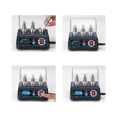 Тестер свечей зажигания SPT CNBJ-920, 200-9000 об/мин, адаптер питания (12 В, 2 А), кабельный ввод (12 В)-4