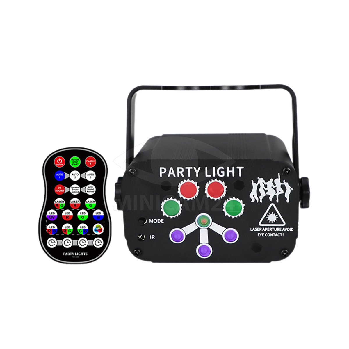 Лазерный проектор / светомузыка Party Light Y-240 (лазер, стробоскоп, LED,  ультрафиолет) в Магнитогорске за 2 690 рублей – купить по лучшей цене